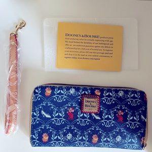 Dooney and Burke Disney Cinderella wristlet wallet